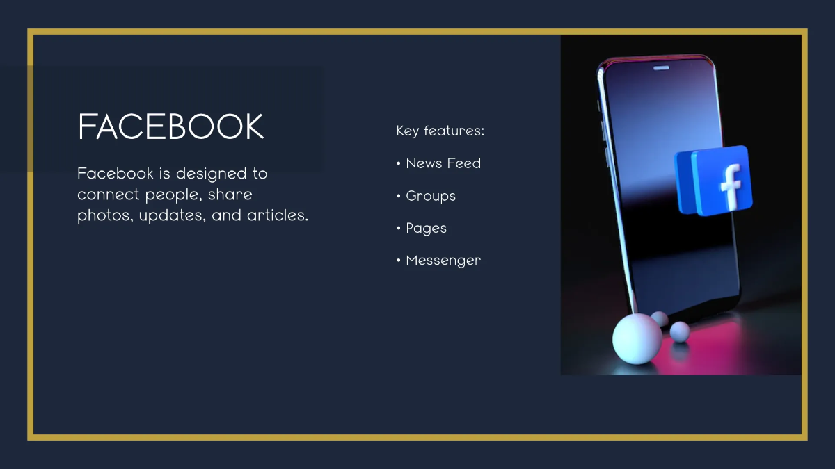 Free Elegant Presentation Border Template to Edit Online
