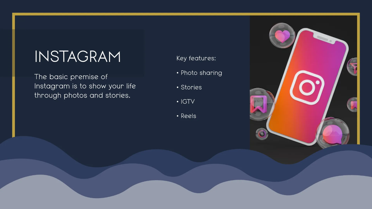 Free Elegant Presentation Border Template to Edit Online