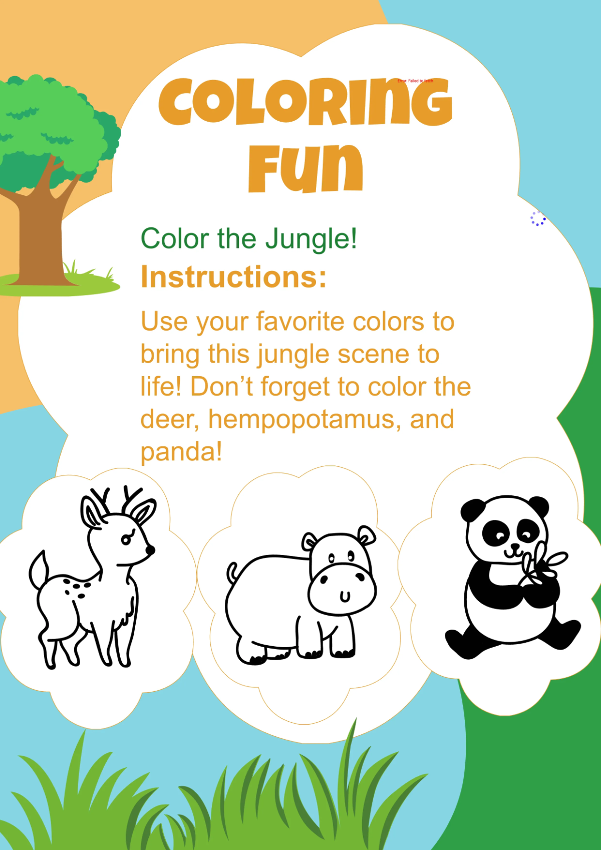 Free Children's Activity Booklet Template to Edit Online