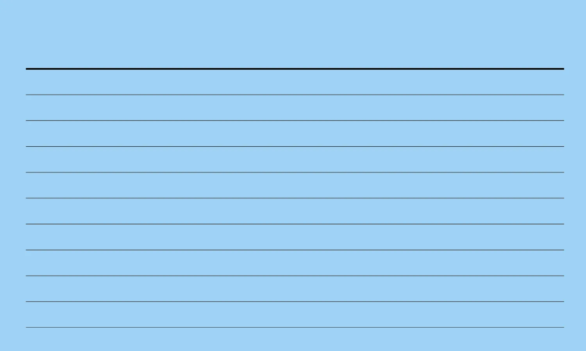 Free Colored Index Card Template to Edit Online