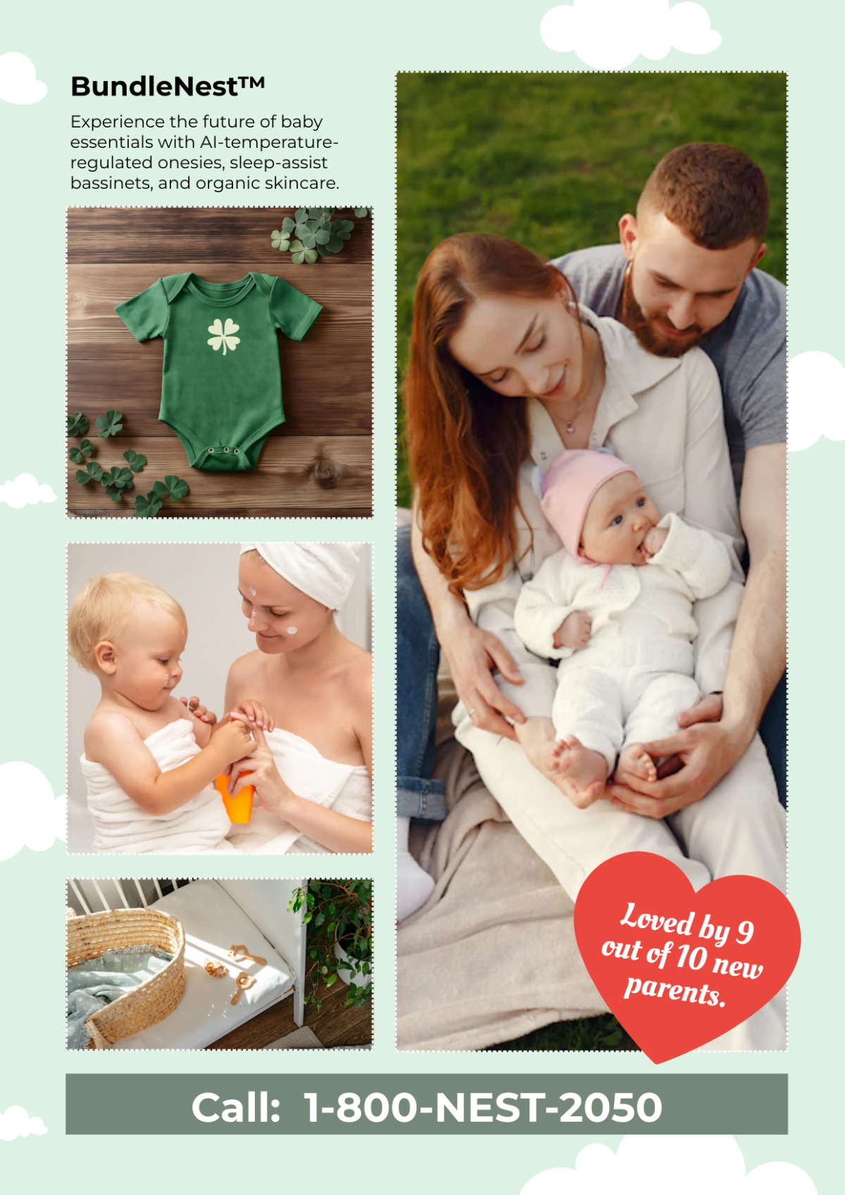 Free Blank Baby Shower Booklet Template to Edit Online