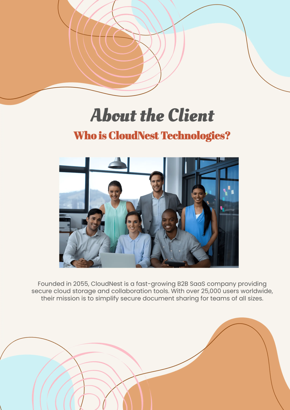 Free Aesthetic Case Study Booklet Template to Edit Online