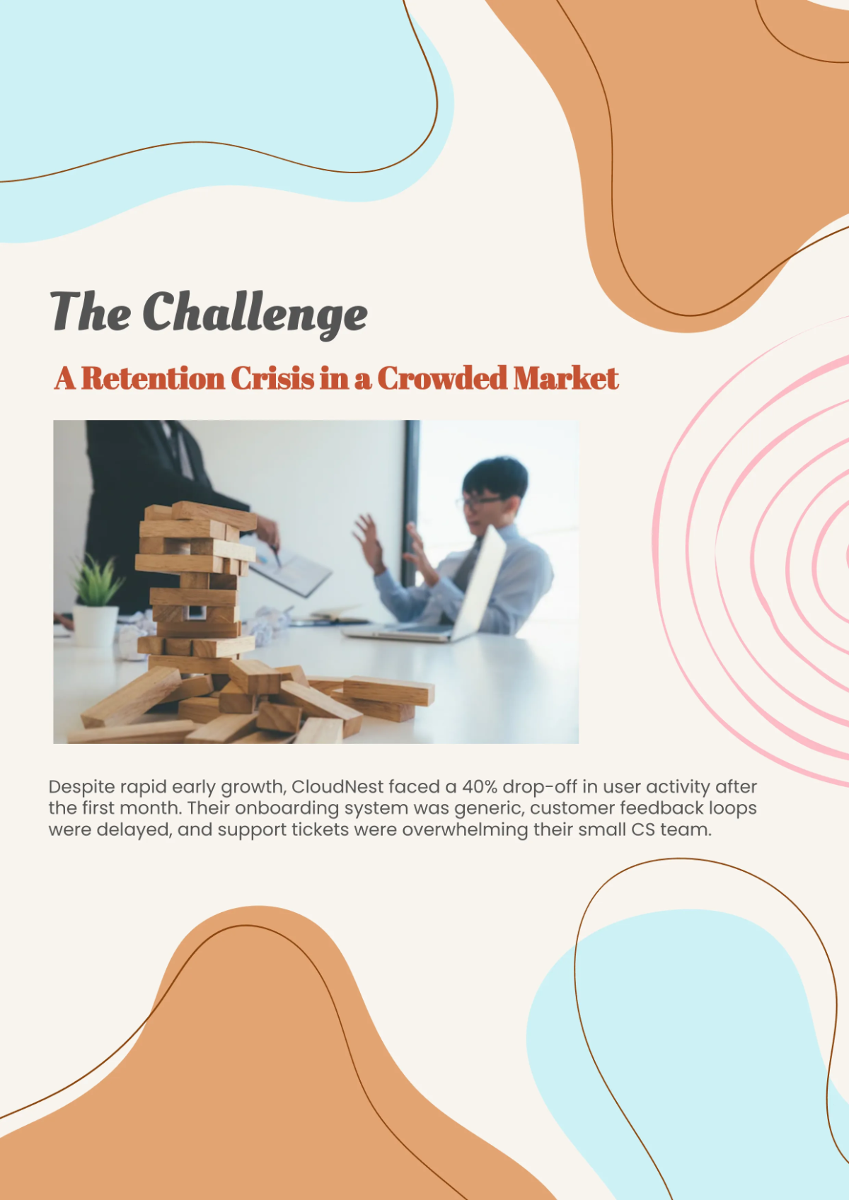 Free Aesthetic Case Study Booklet Template to Edit Online