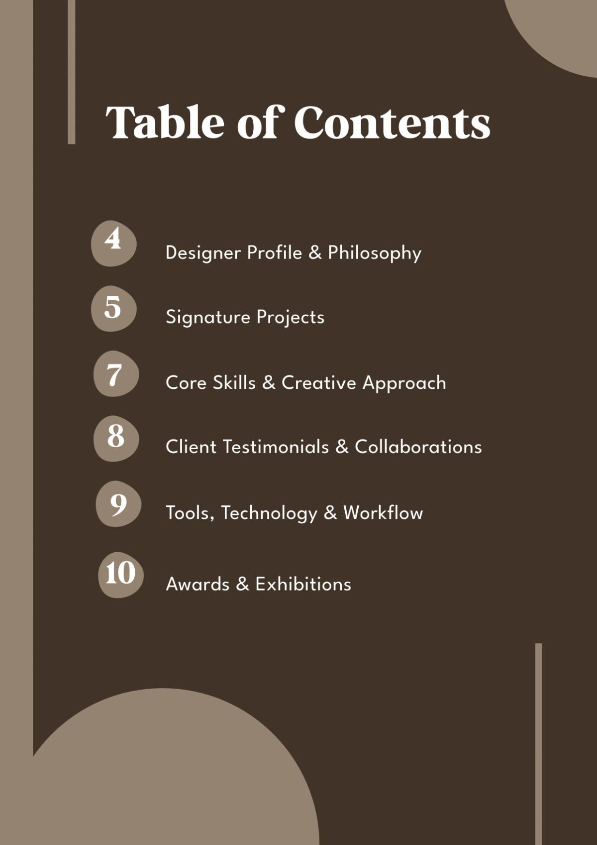 Free Creative Portfolio Booklet Template to Edit Online