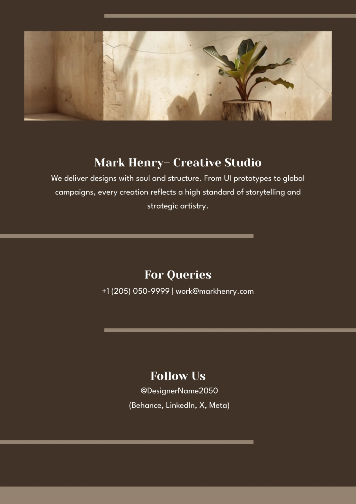 Free Creative Portfolio Booklet Template to Edit Online