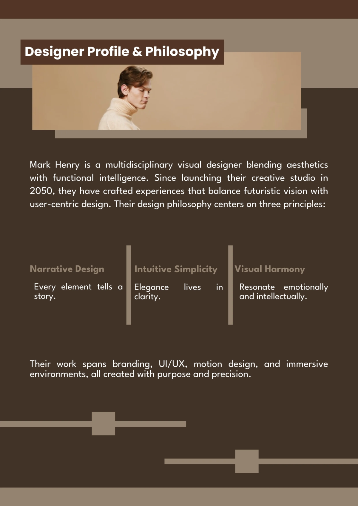 Free Creative Portfolio Booklet Template to Edit Online