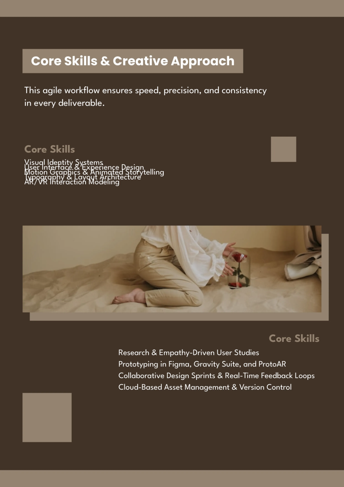 Free Creative Portfolio Booklet Template to Edit Online