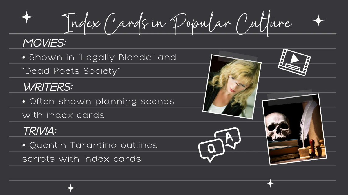 Free Index Card Presentation Template to Edit Online