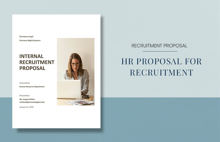 HR Proposal for Recruitment Template