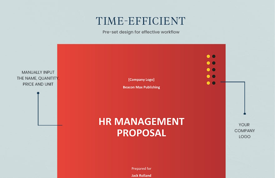 Proposal for HR Management System Template