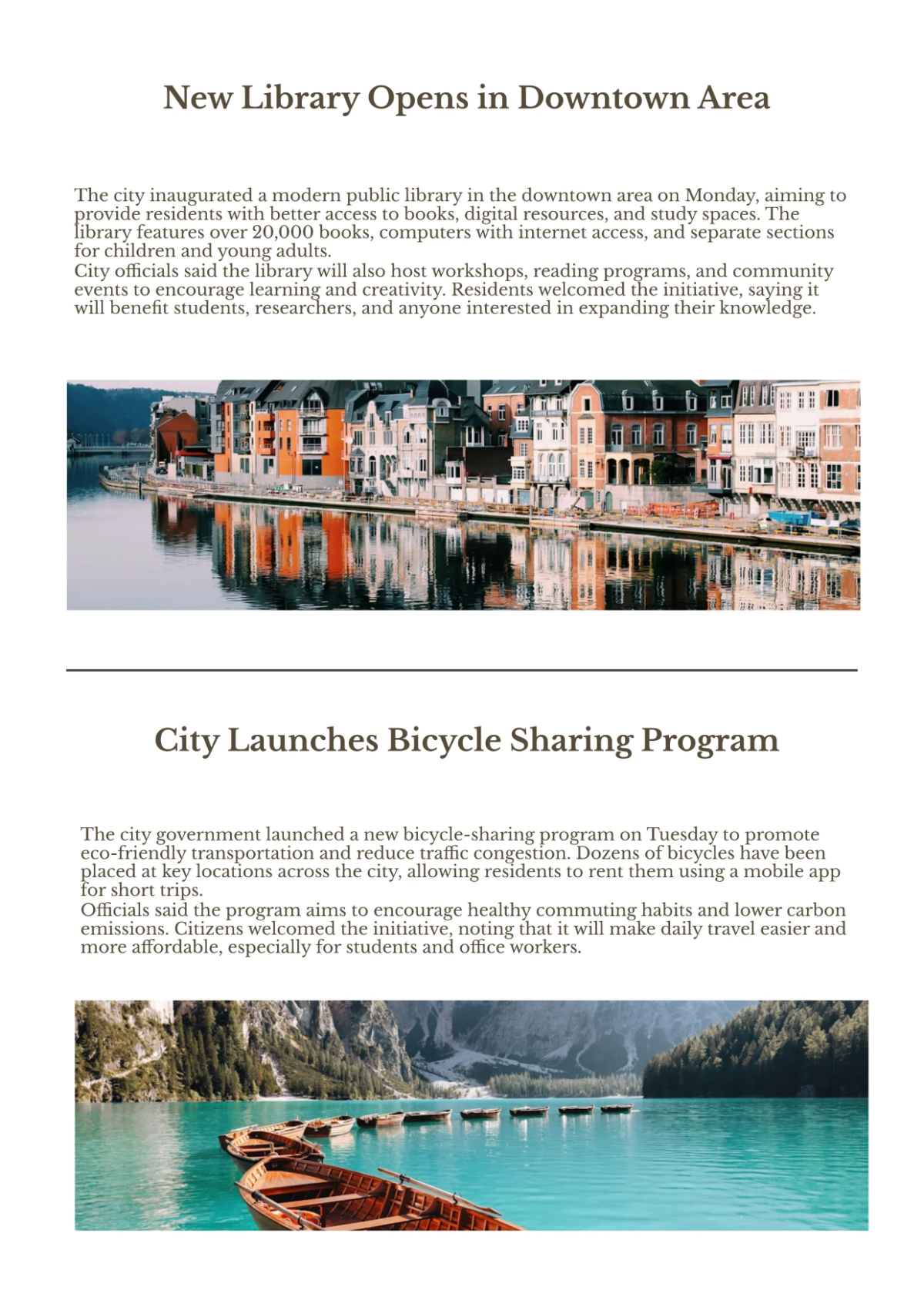 Free 18th Century Newspaper Template to Edit Online