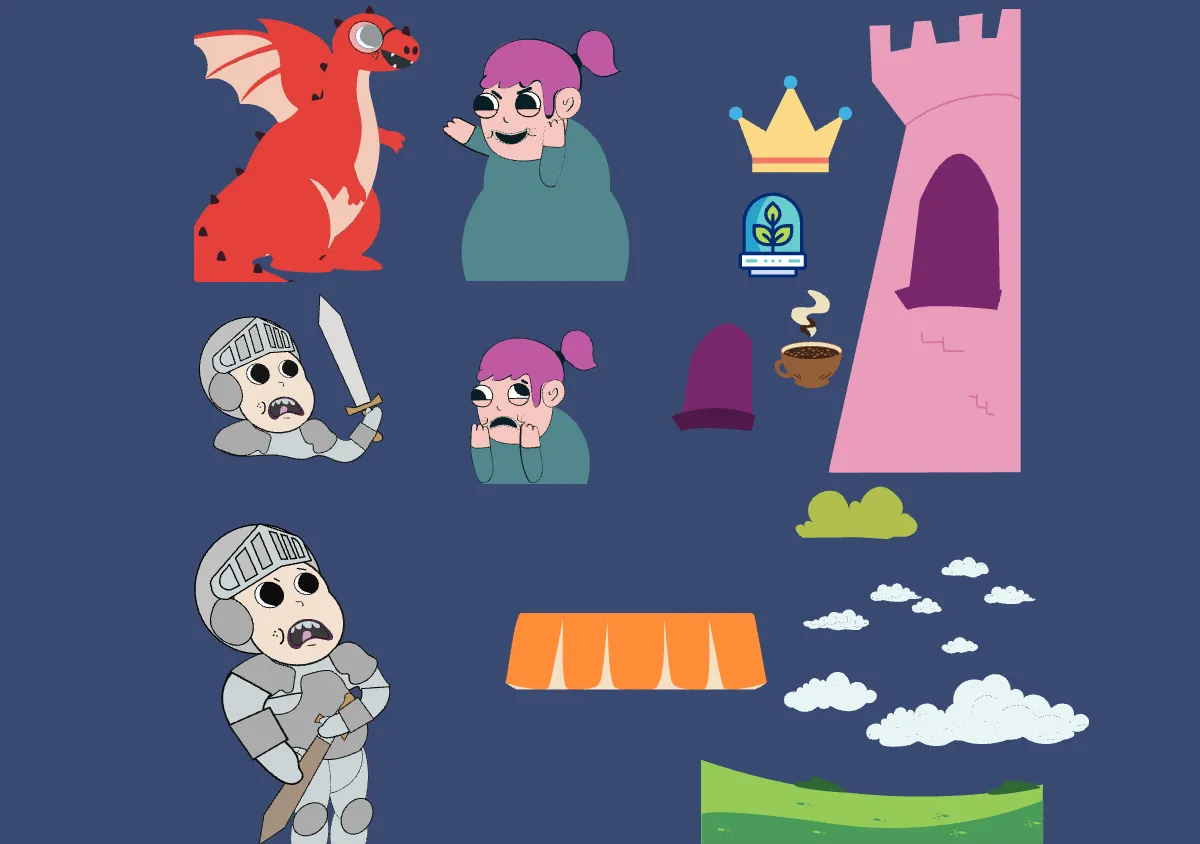 Free Comic Strip for Story Telling Template to Edit Online