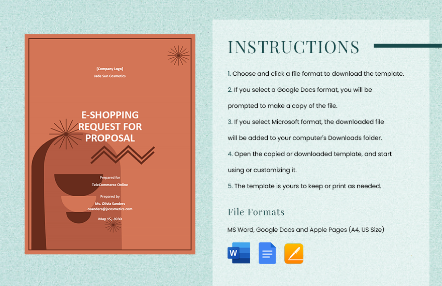 E-commerce Request For Proposal Template