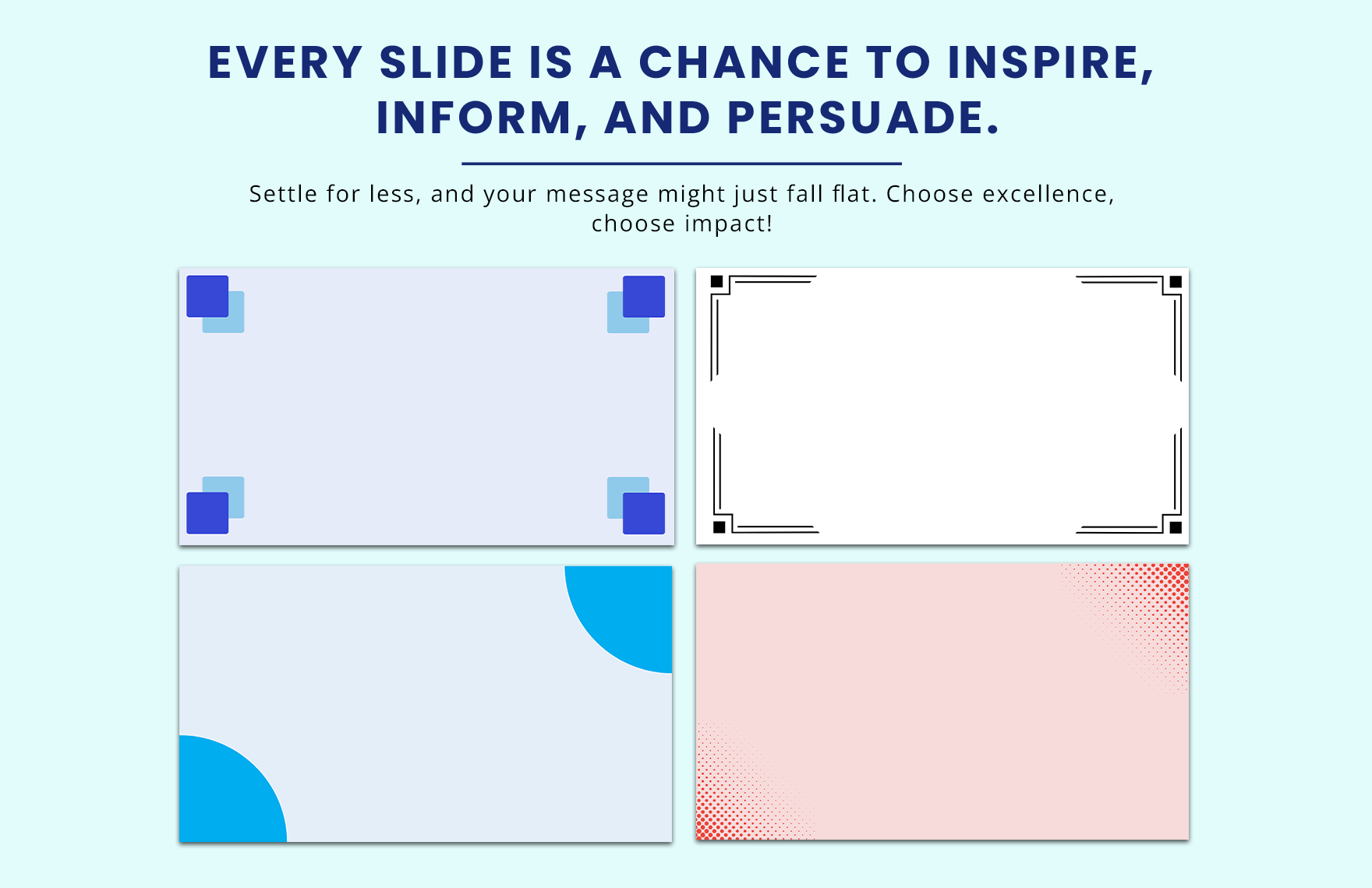 Simple Presentation Border