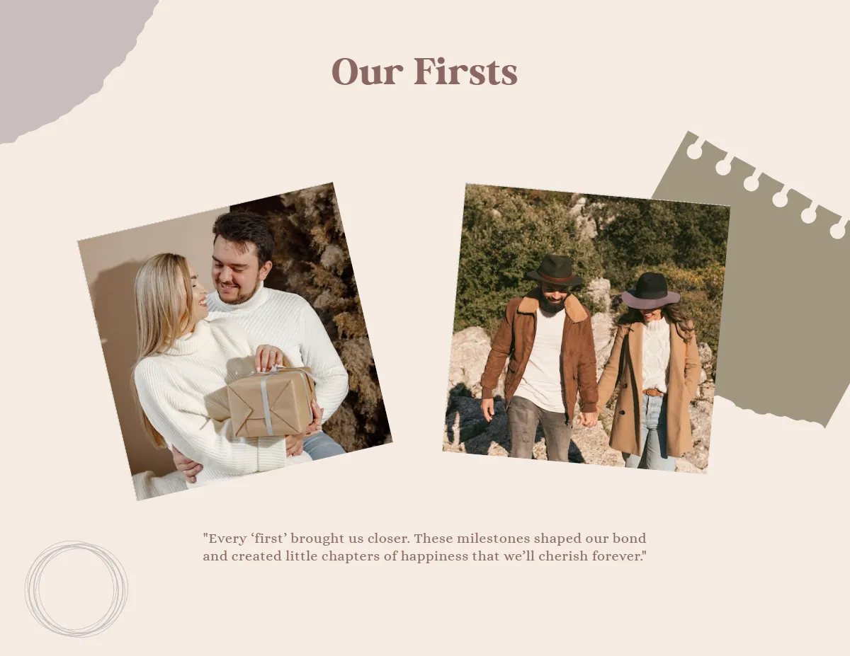 Free Handmade Scrapbook Template to Edit Online Free Handmade Scrapbook Template to Edit Online