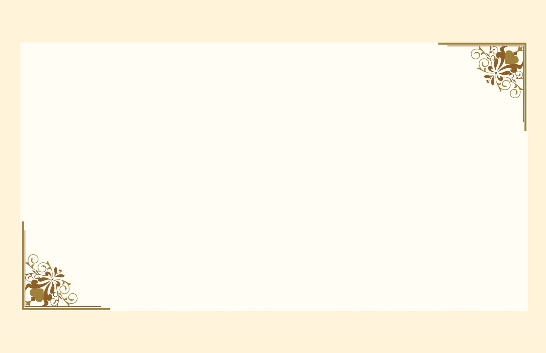 Classic Presentation Border