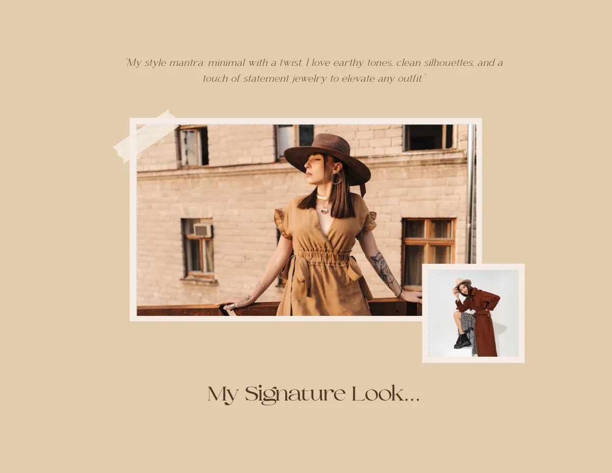 Free Aesthetic Fashion Scrapbook Template to Edit Online Free Aesthetic Fashion Scrapbook Template to Edit Online