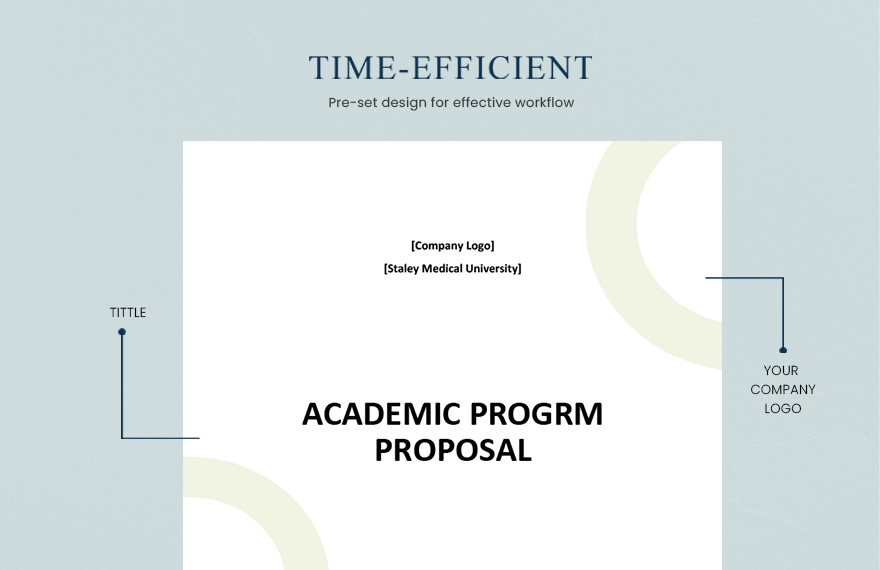 Academic Program Proposal Template
