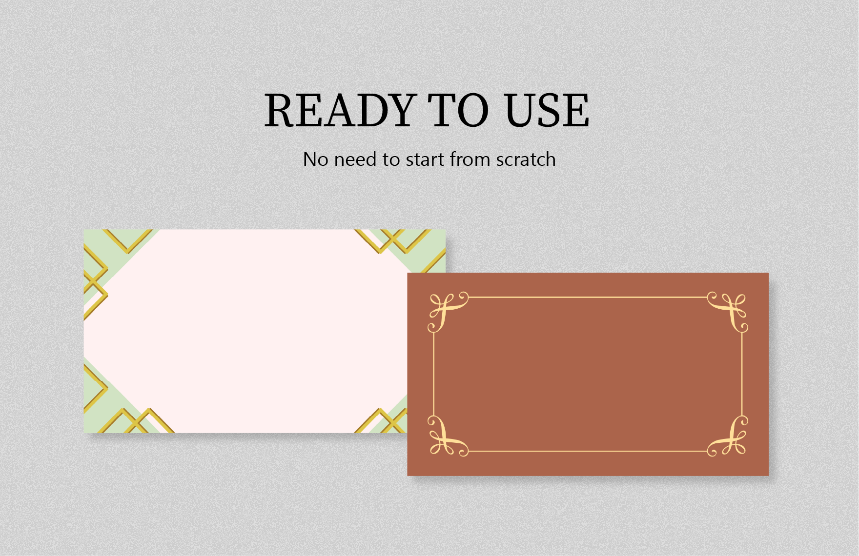 Elegant Presentation Border