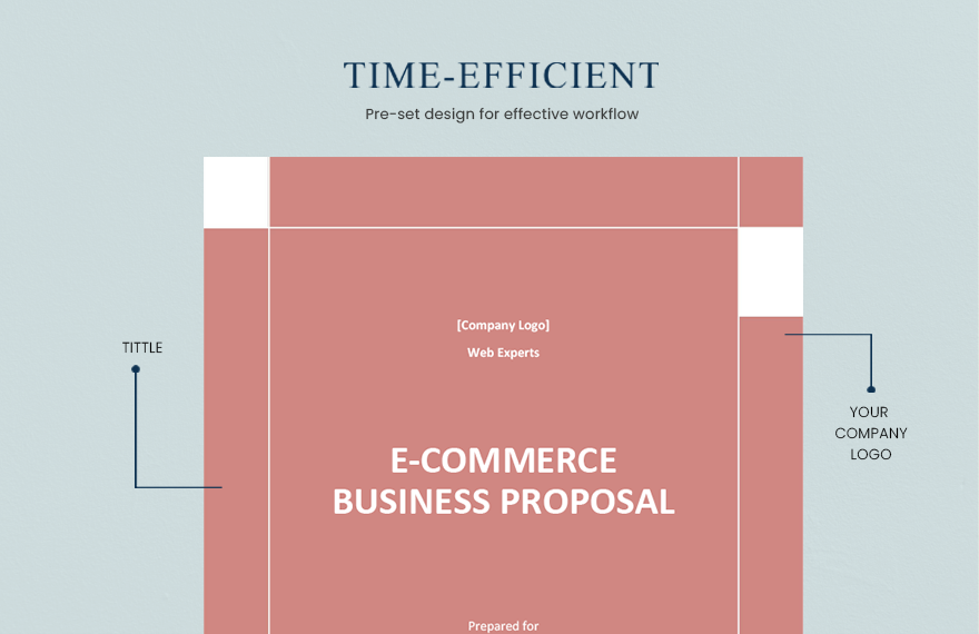 Editable Ecommerce Business Proposal Template