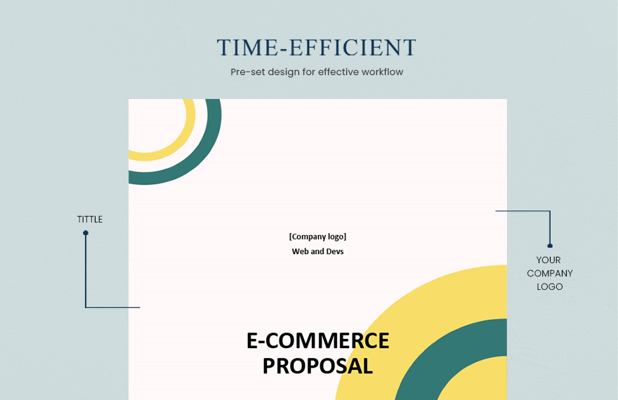Ecommerce Proposal Template