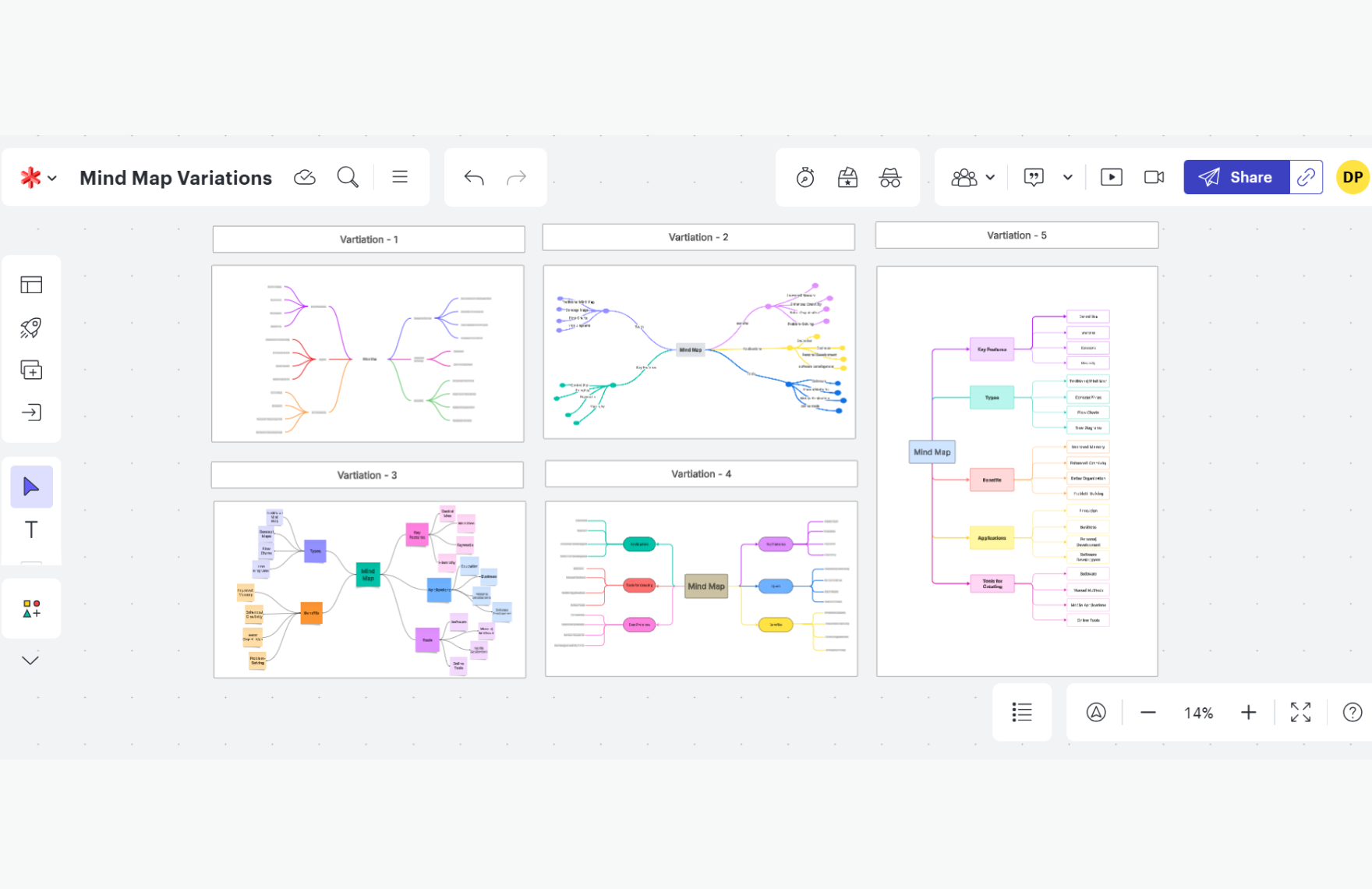 Free Mind Map Template