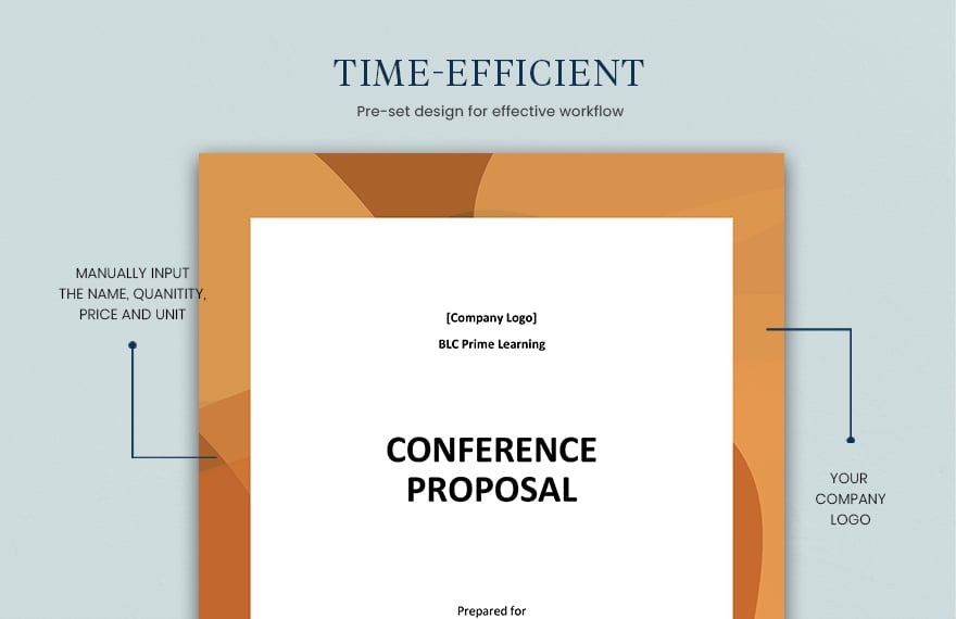 Sample Conference Proposal Template