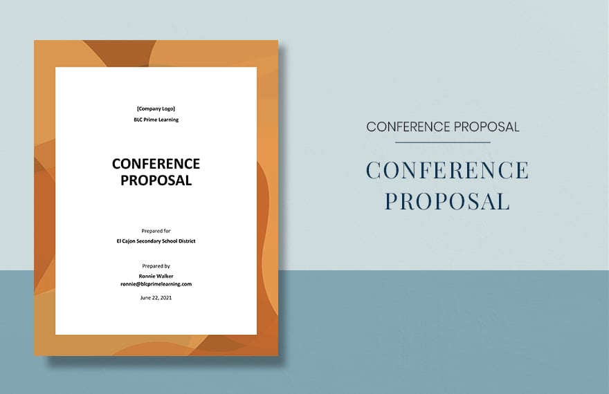 Sample Conference Proposal Template