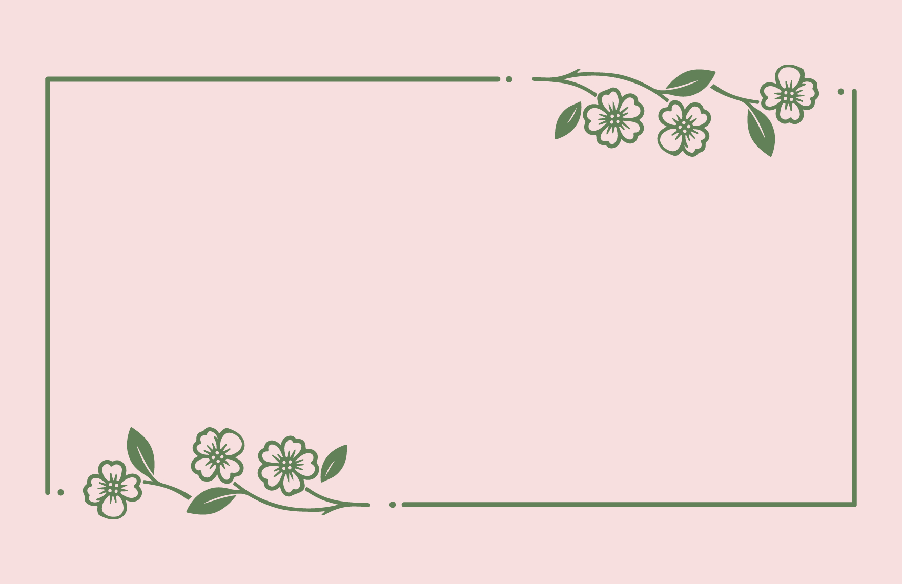 Minimalist Presentation Border