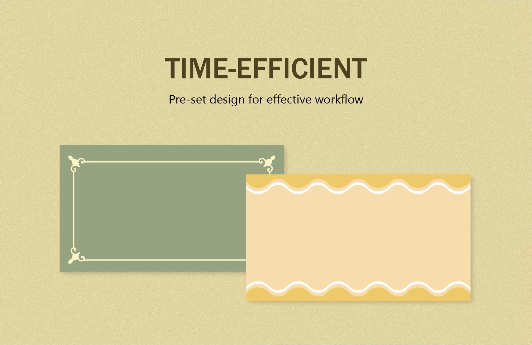 Minimalist Presentation Border