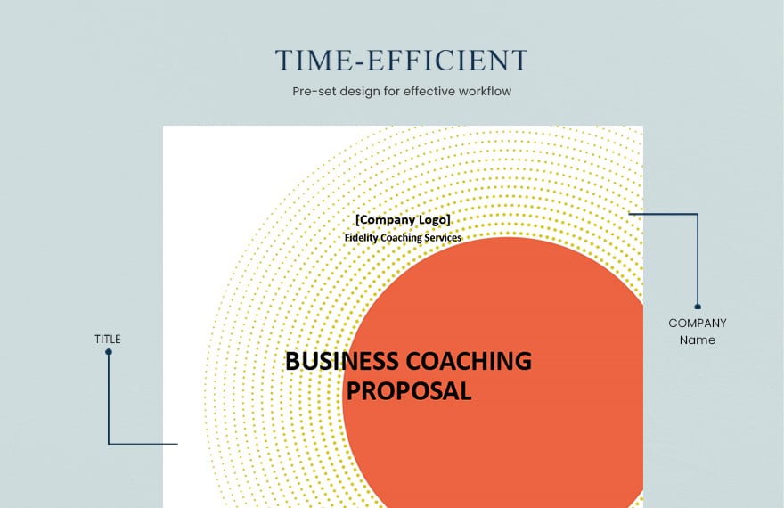 Business Coaching Proposal Template