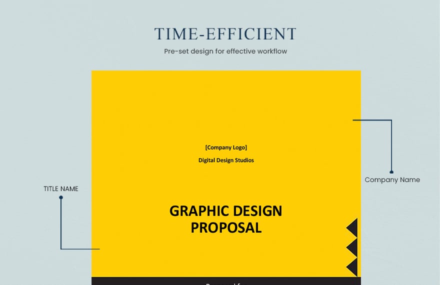 Graphic Design Project Proposal Template