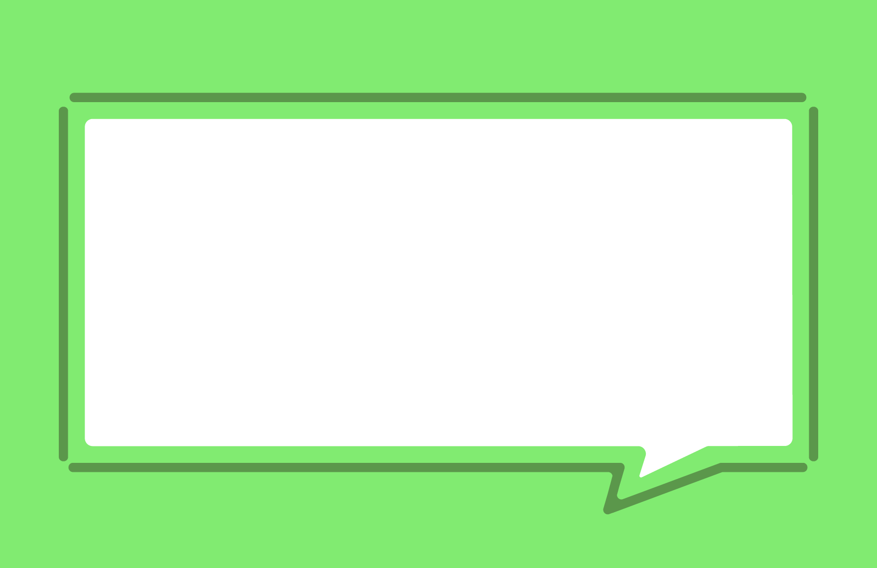 Line Presentation Border