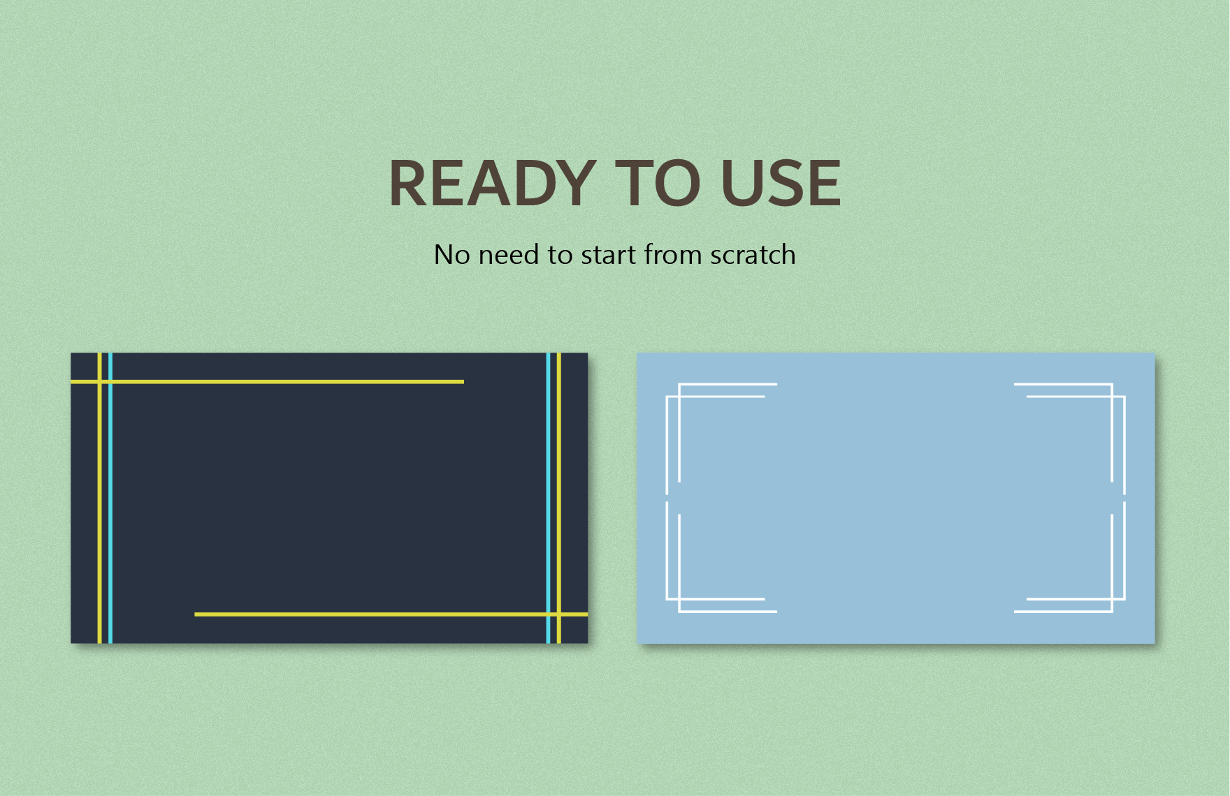 Line Presentation Border