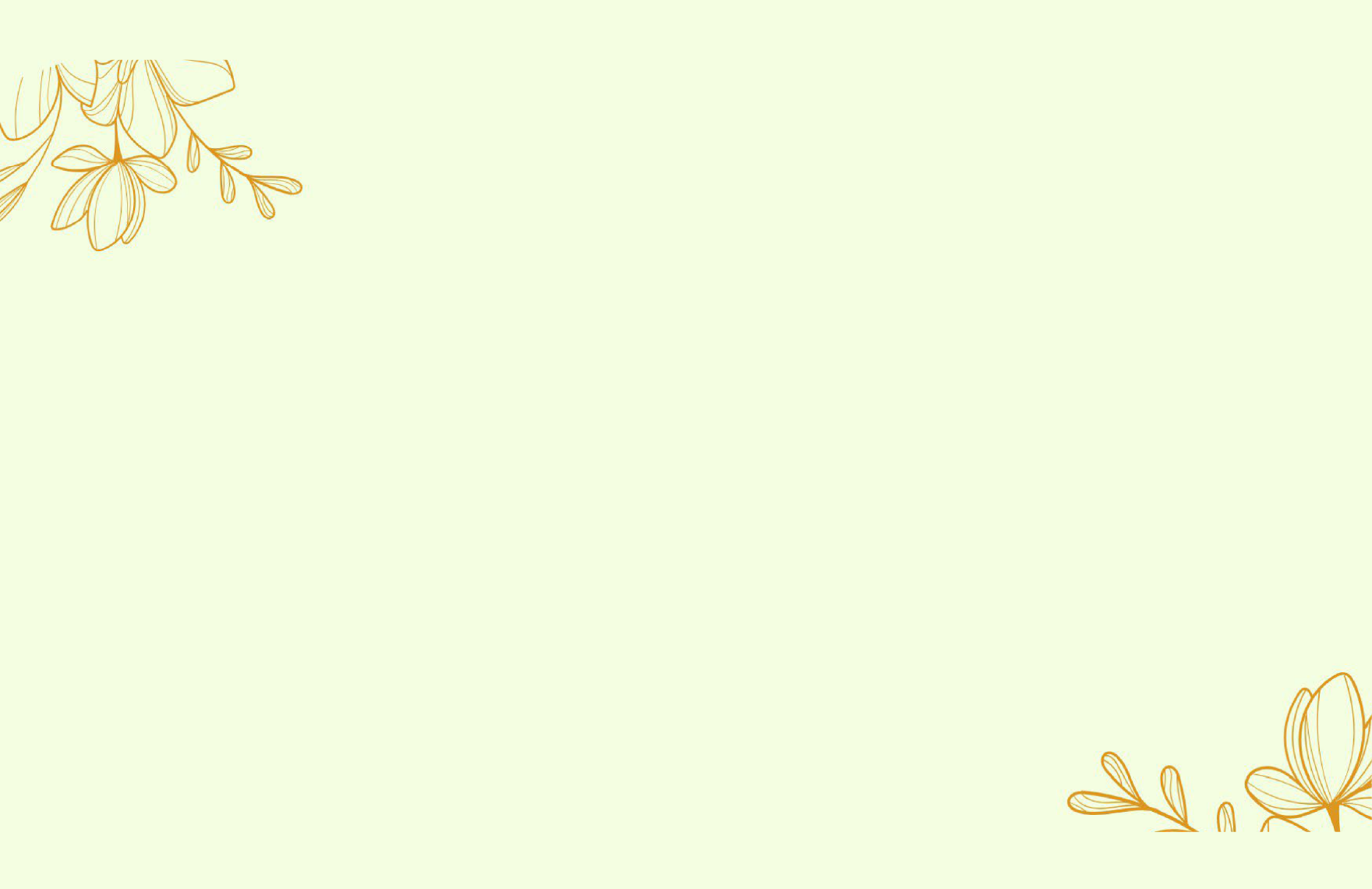 Floral Presentation Border