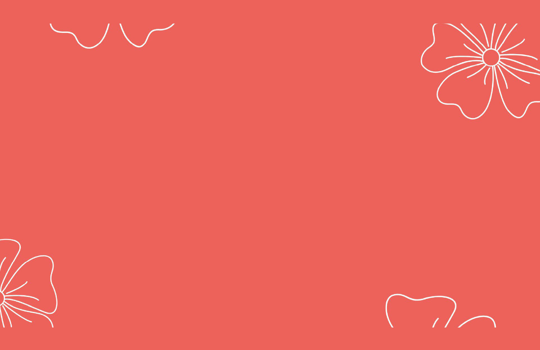 Floral Presentation Border