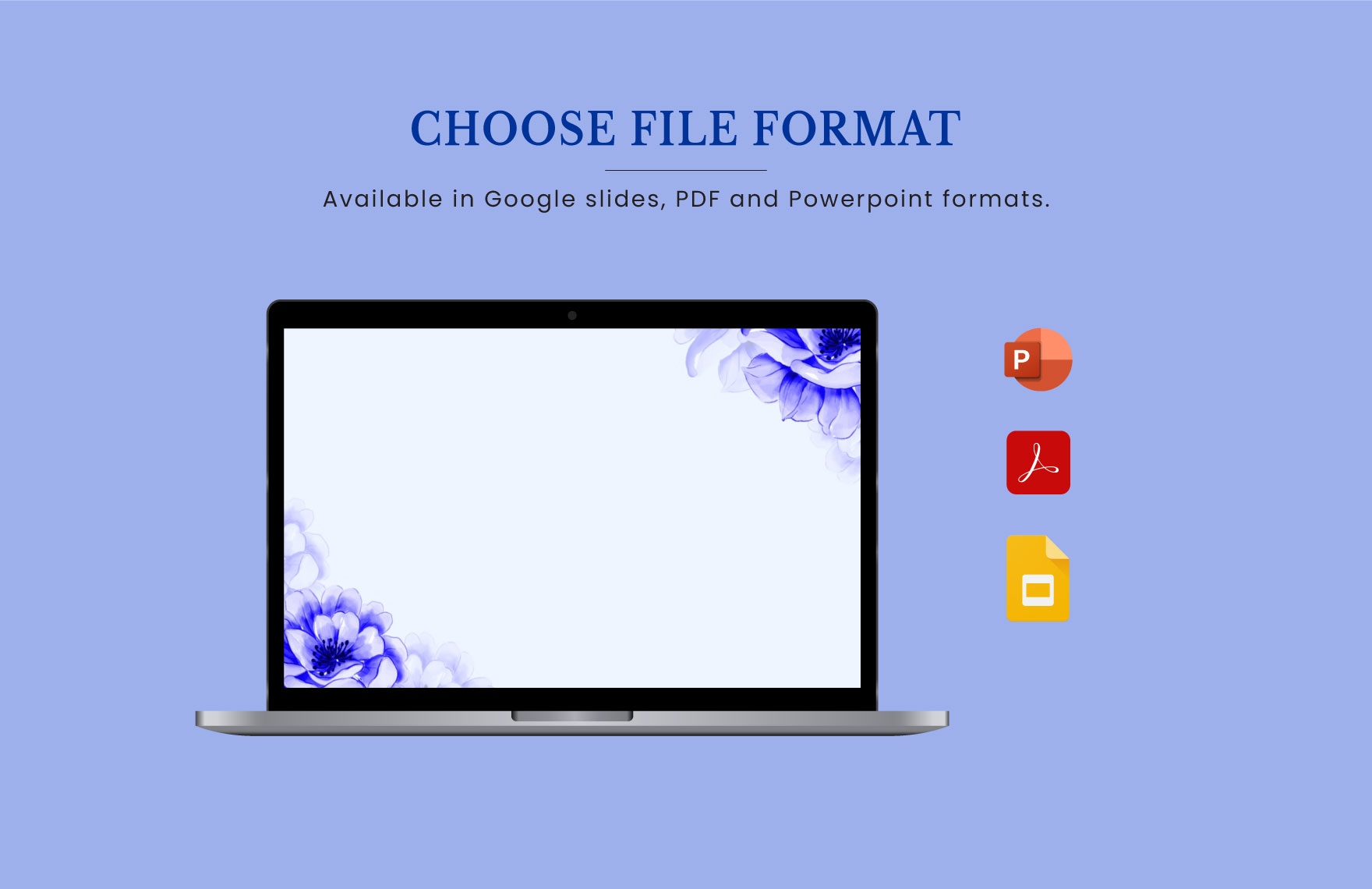 Flower Frame Presentation Border