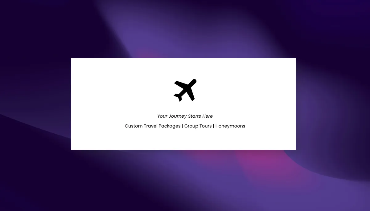 Free Gradient Visiting Business Card Template to Edit Online