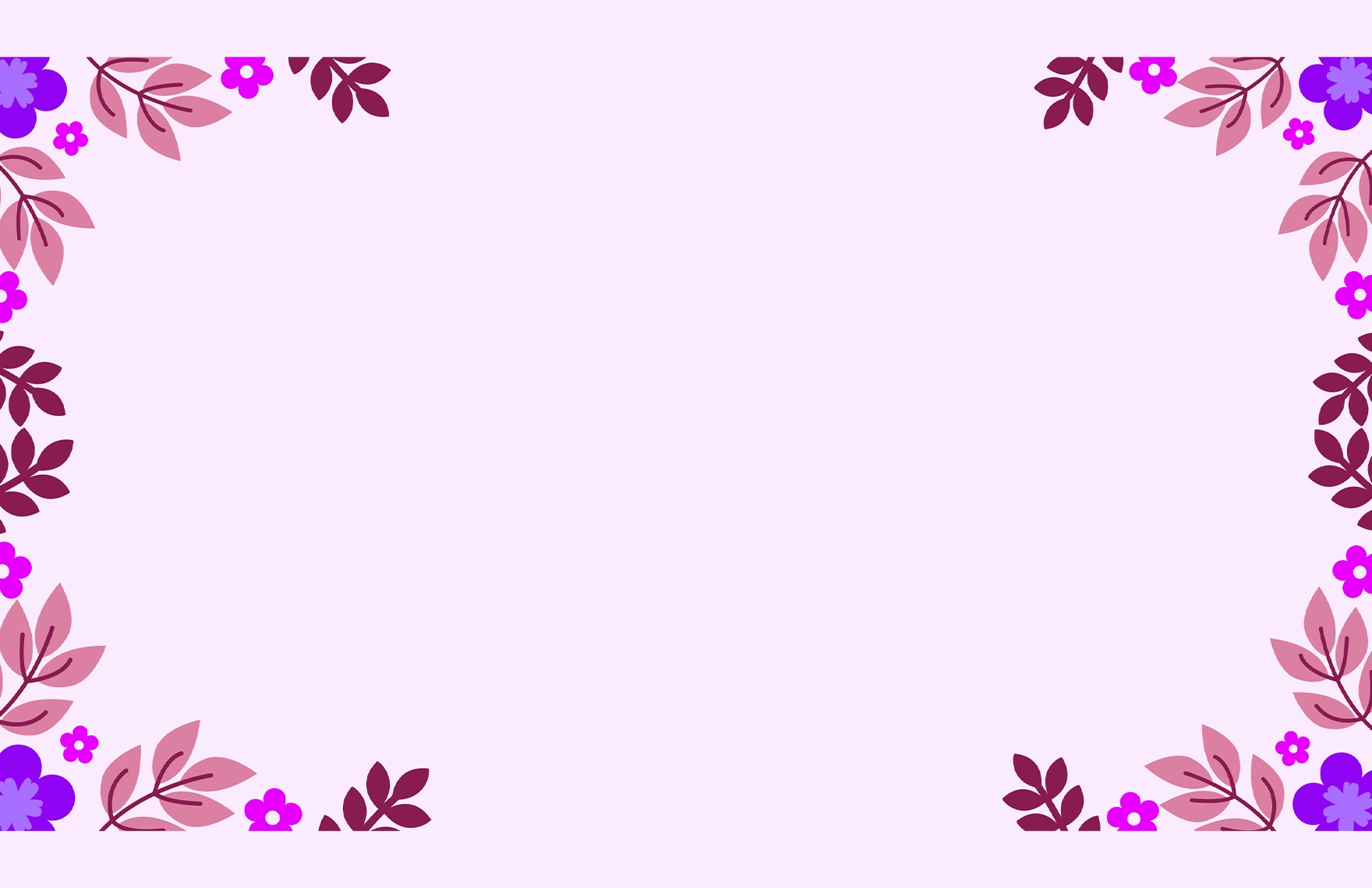 Colorful Presentation Border