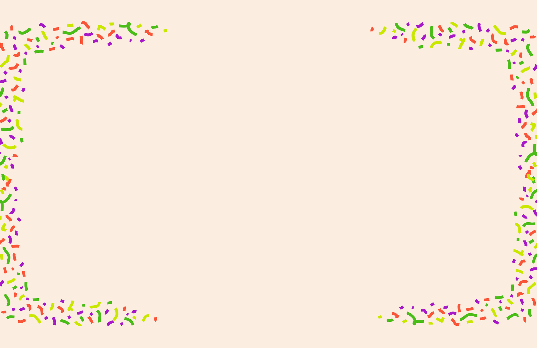 Colorful Presentation Border