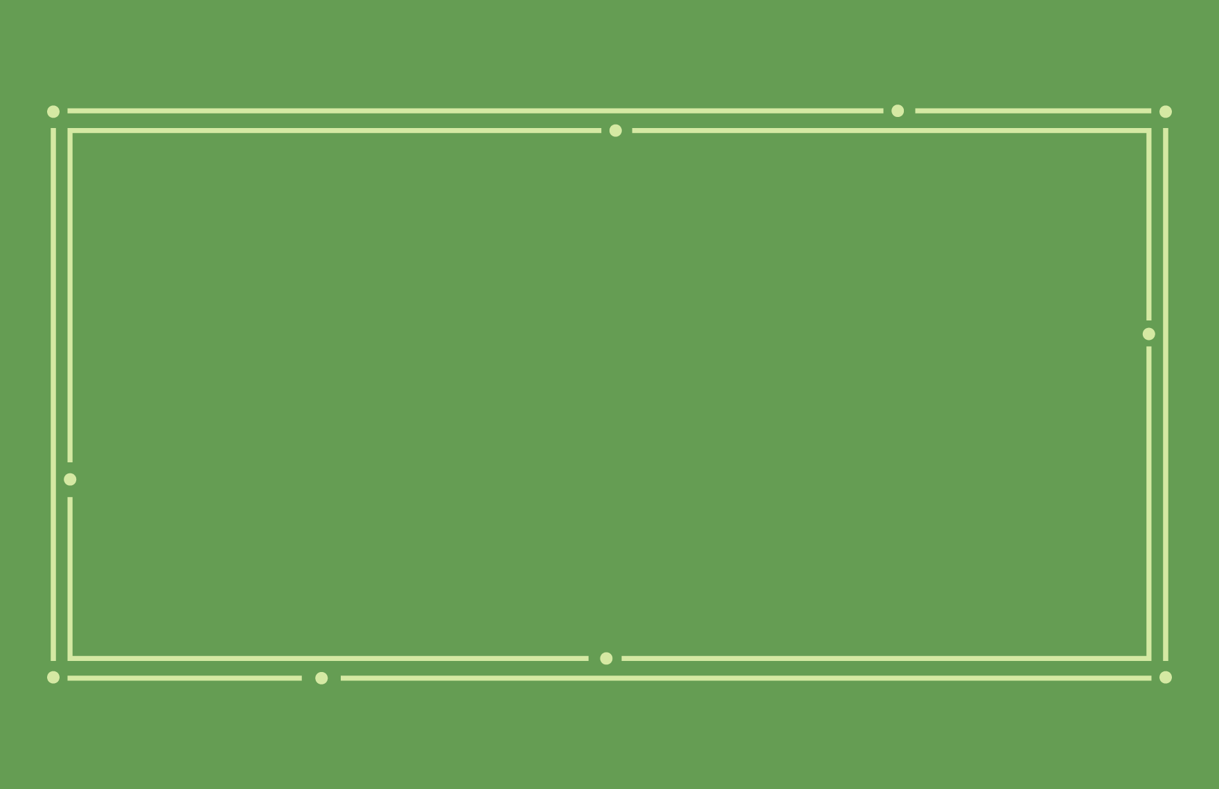 Dotted Line Presentation Border
