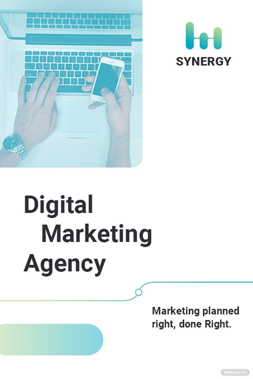 Digital Marketing Company Agency Pinterest Pin Template