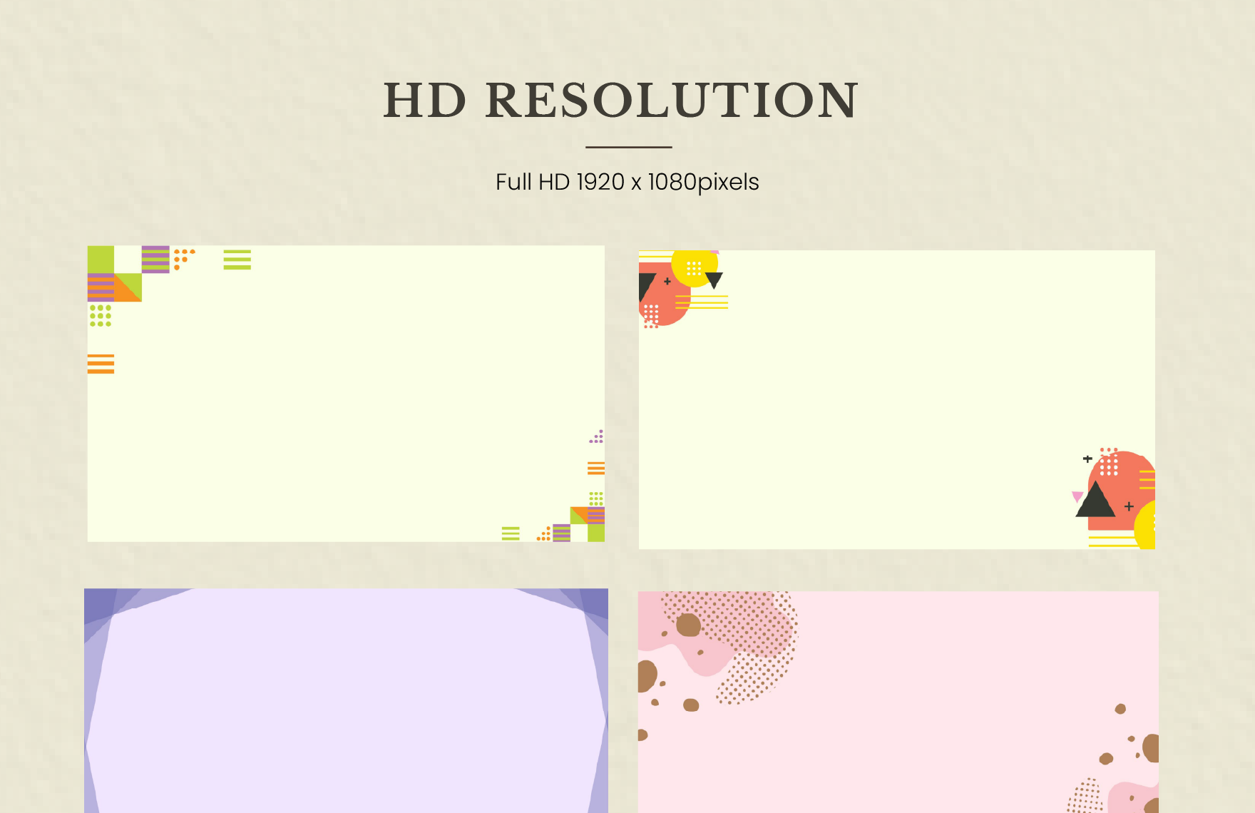 Abstract Presentation Border