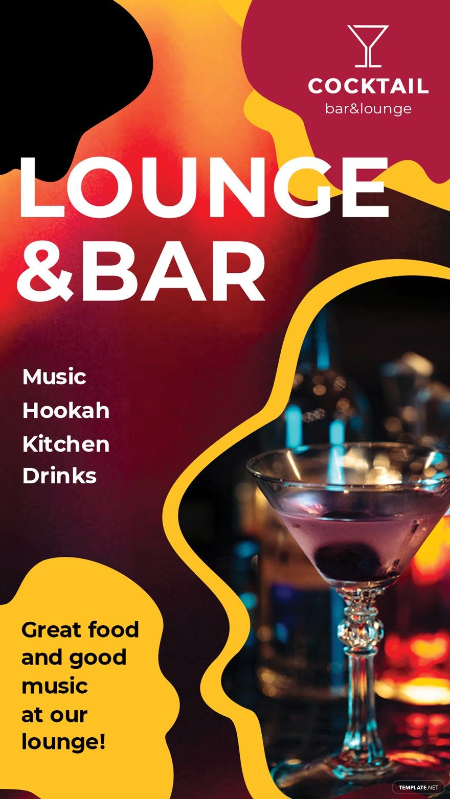 Bar/Lounge Whatsapp Template