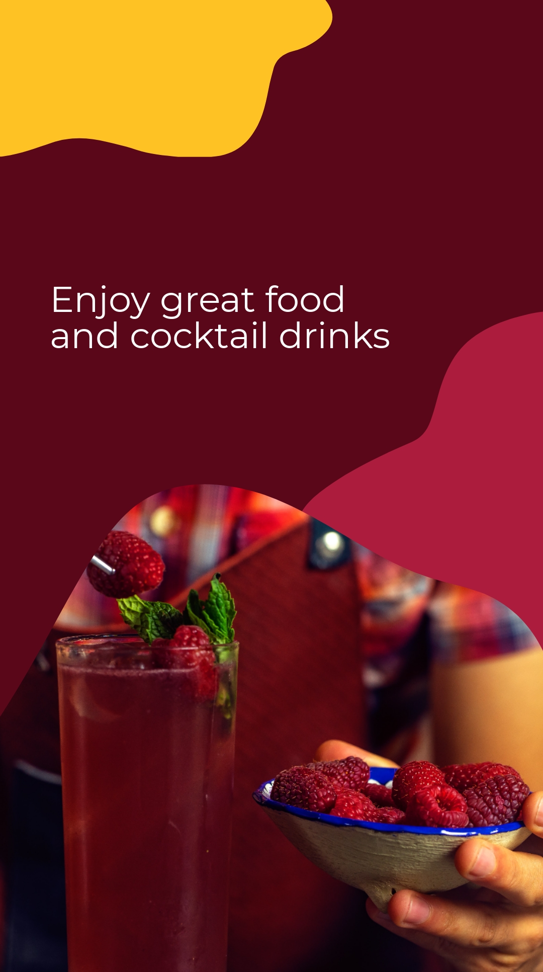 Bar/Lounge Instagram Story Template [Free JPG]