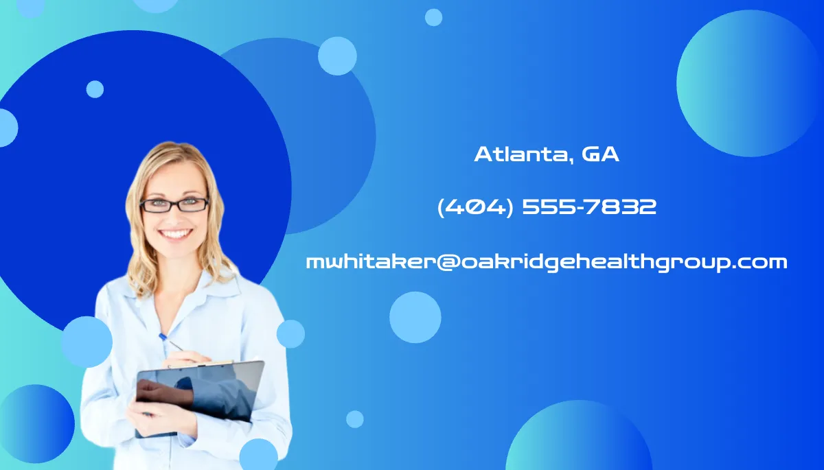 Free Medical Manager Business Card Template to Edit Online