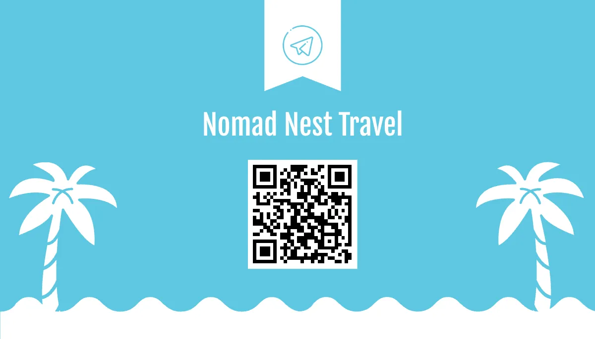 Free Unique Travel Business Card Design Template to Edit Online