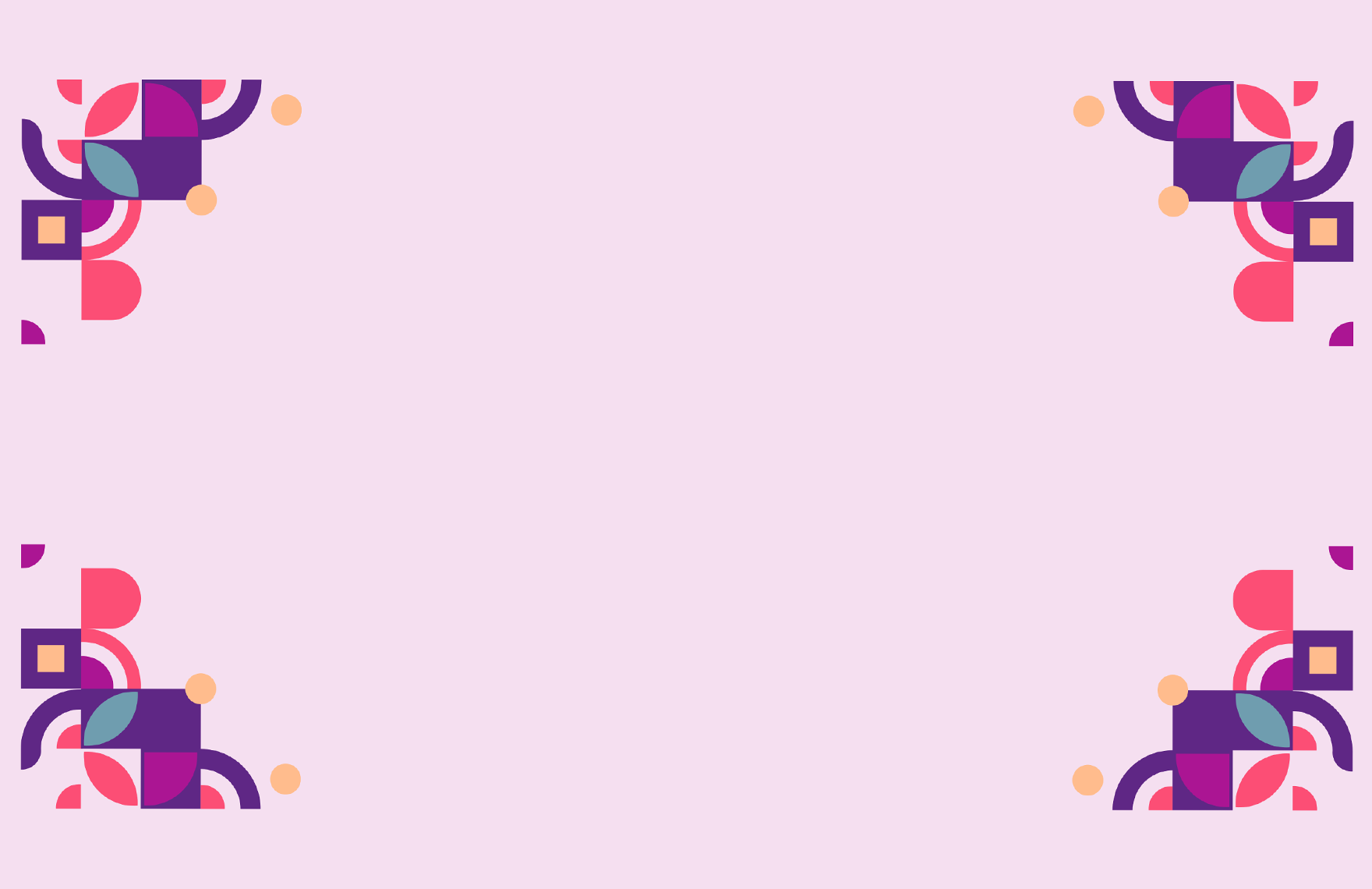 Corner Design Presentation Border