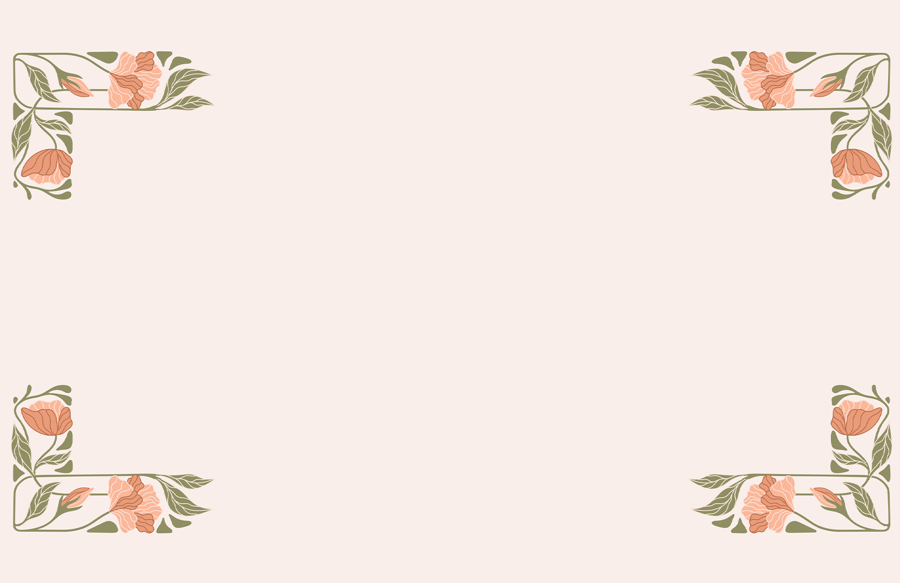 Corner Design Presentation Border