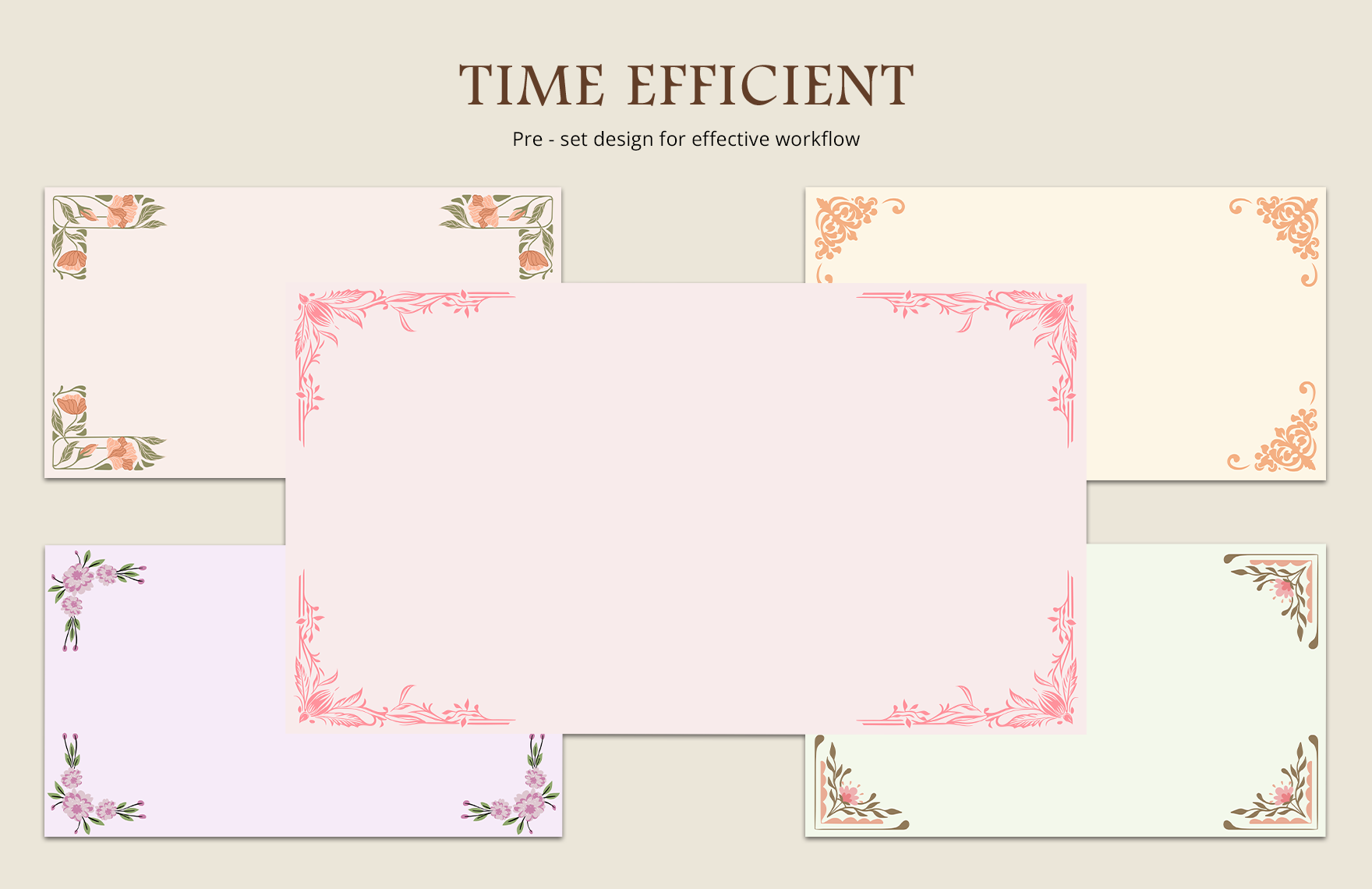 Corner Design Presentation Border